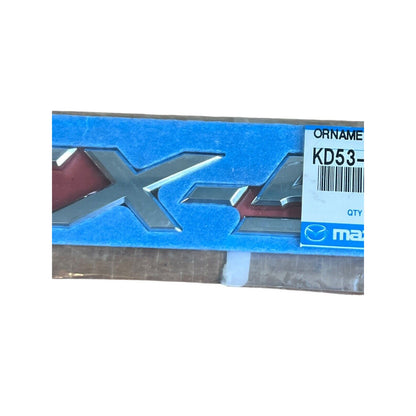 MAZDA CX-5 REAR EMBLEM NEW OEM KD53-51-721. 2013-2016