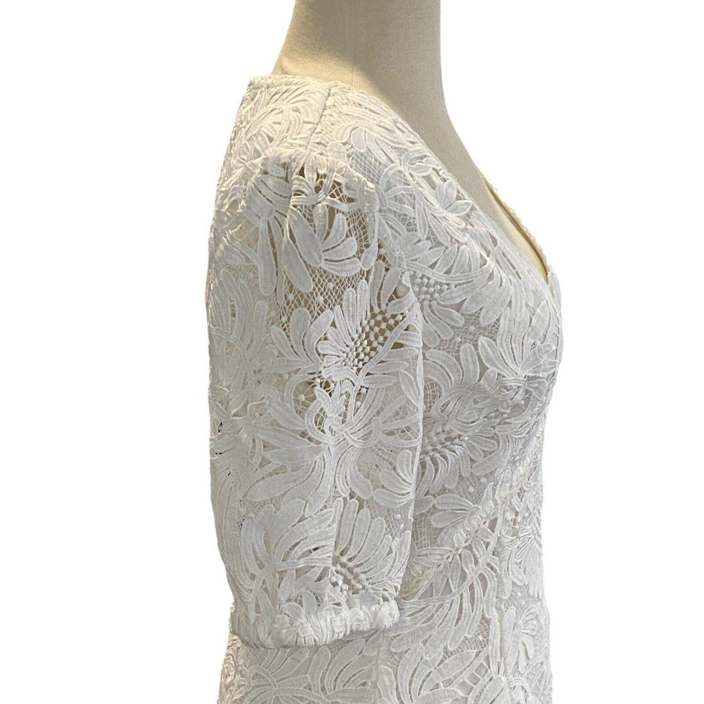 Size Medium Fate Night Of Elegance Lace White Dress NWT