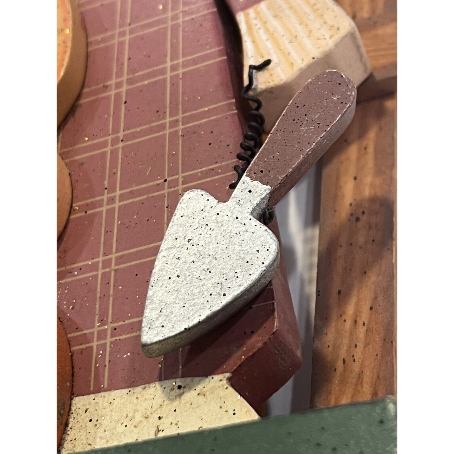 Wooden Autumn Halloween Decor Pumpkin Patch Home Fall Decoration Painted