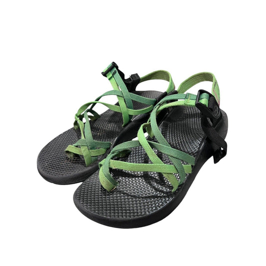 8 Chaco Women's Green Z Cloud X2 Sandals Hiking Outdoors