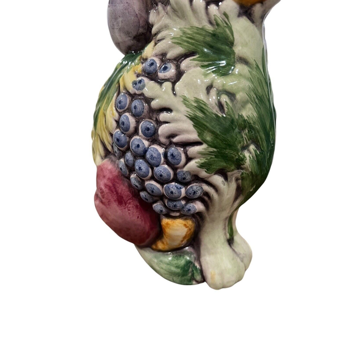 Vietri Bunny Rabbit Vegetable Figurine Italy Botanical Collection Kitchen Decor