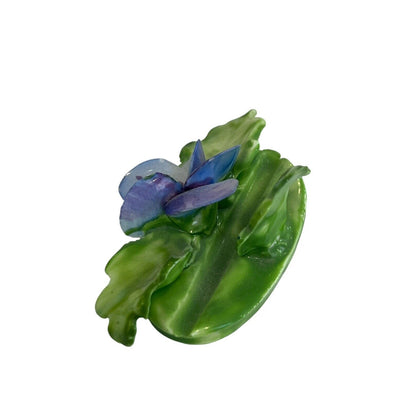 Vintage Royal Adderley Miniature Flowers Bone China Place Card Holders England 2