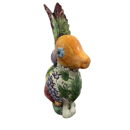 Vietri Bunny Rabbit Vegetable Figurine Italy Botanical Collection Kitchen Decor