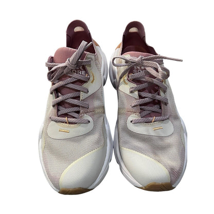 Size 9 Sorel Kinetic RNEGD Float Sneaker Women's Chalk Eraser Pink Mesh shoes