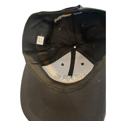 Behr Pro Black Baseball Hat Embroidered Logo Ball Cap Hook Loop Adjustable