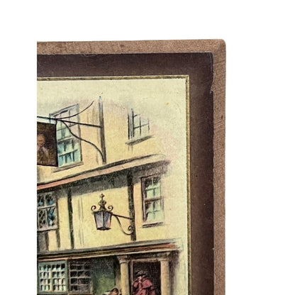 Vintage 5x4Currier Mounted print The King’s Head Chigwell Maypole Barnaby Ridge