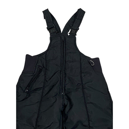 Size 10 SWISS ALPS WHITE SKI BIB CHILD Snow Gear Snowboard Vintage