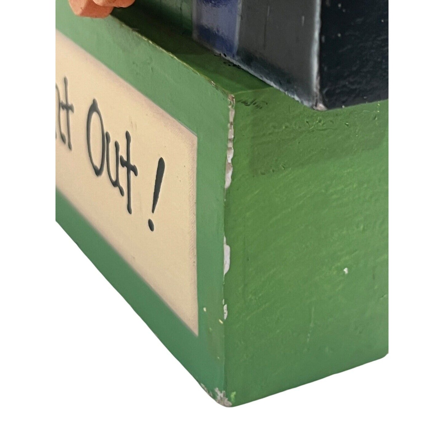 Wooden Autumn Halloween Decor Ghouls Dracula Cute Home Fall Decoration Painted