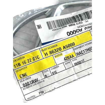 OEM Hyundai i30 2012 - 2015 Emblem Rear Badge Original 86320-A5000 NEW