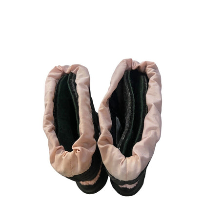 Size 1 Youth Sorel Flurry Boots Pink Purple NY1810-589 Insulated Winter Snow