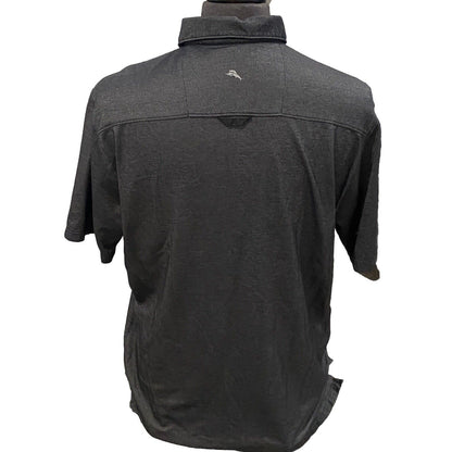 Size Large Tommy Bahama Football Polo Shirt Carolina Panthers