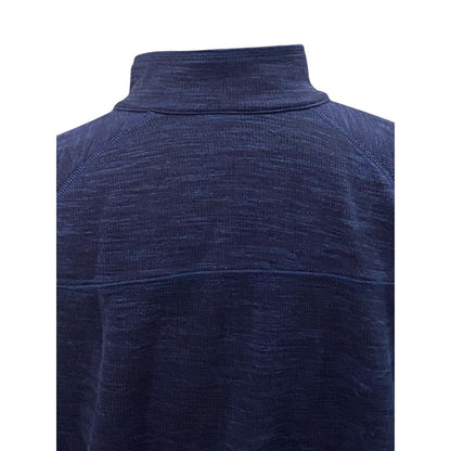 Size XL Tommy Bahama Mens 1/4 Zip Reversible Sweatshirt Sweater Blue