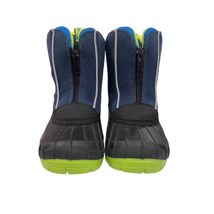 Arctic Shield Boys Waterproof Insulated Blue Warm Winter Snow Boot Youth Size 10