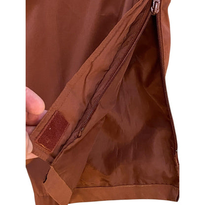 VINTAGE Sunice Ski Suit Large Rust Orange Snow Ski 2 Piece Suit Let Lightweight