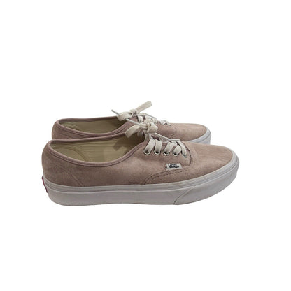 8.5 Women’s Vans Authentic Pink Suede Scotch Guard Sneakers Men’s 7
