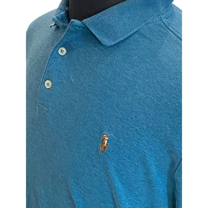 Size Large Teal Men’s Polo Ralph Lauren Polo Shirt Short Sleeve