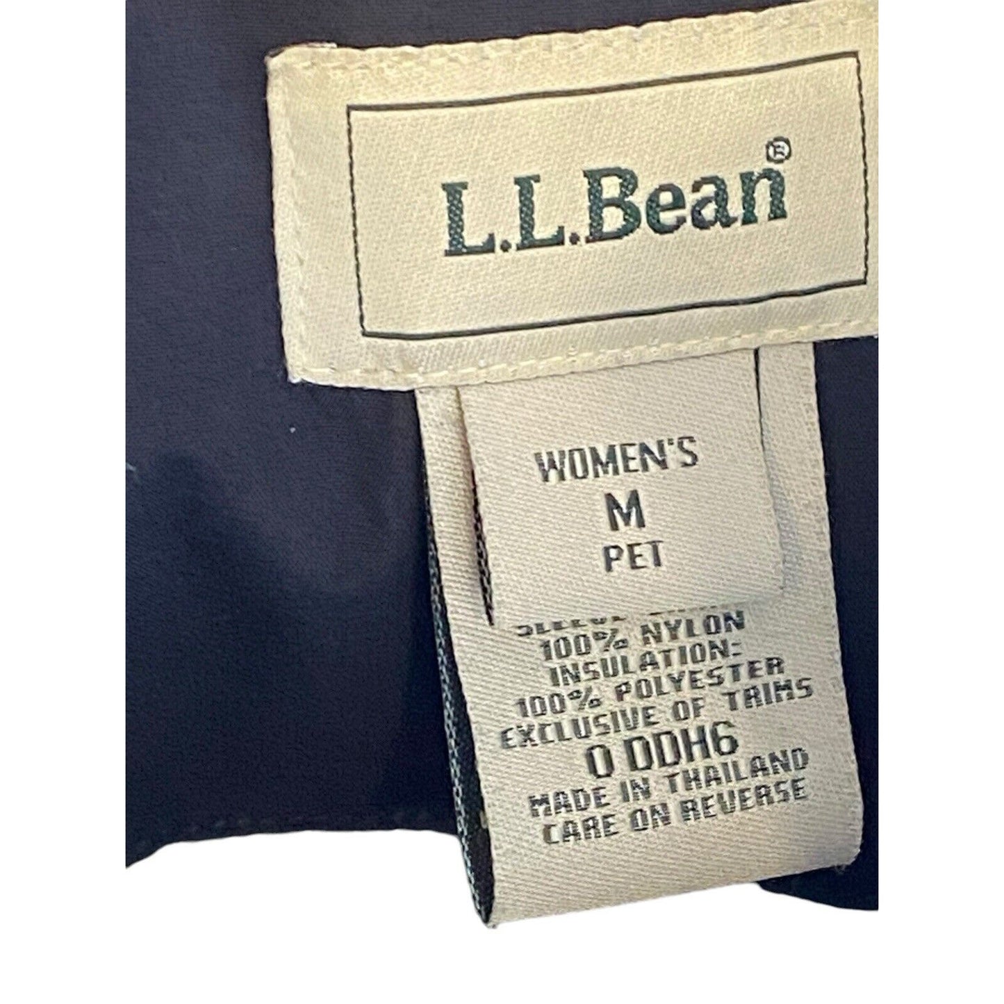 Size Medium Land’s End Women’s Black Hooded Winter Coat