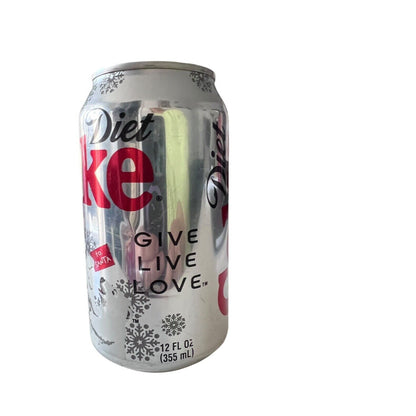 Diet Coke Can Coca Cola Holiday Polar Bear Give Live Love Collector 2007 Empty