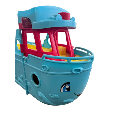 Fisher Price Little People Friendship Cruise Ship W/ Lights & Sound Tested Works