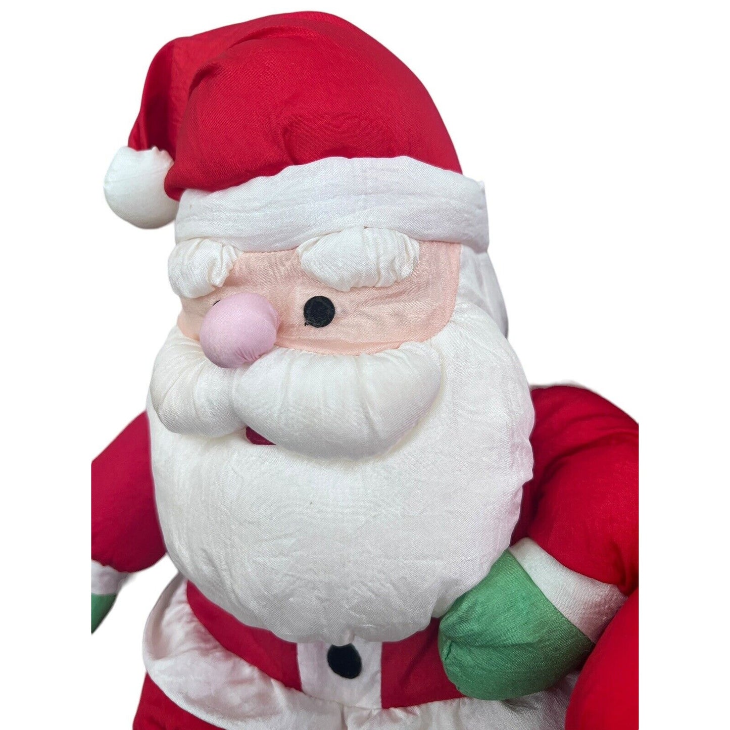 Santa Mrs Claus Christmas Nylon Plush Lot Parachute Soft Stuffed Toys JS Interna