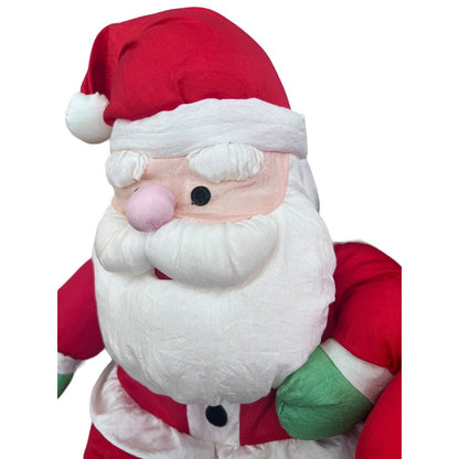 Santa Mrs Claus Christmas Nylon Plush Lot Parachute Soft Stuffed Toys JS Interna