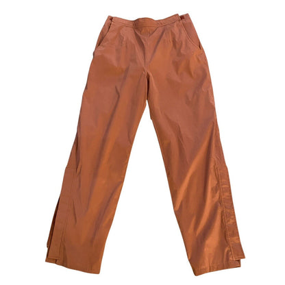 VINTAGE Sunice Ski Suit Large Rust Orange Snow Ski 2 Piece Suit Let Lightweight