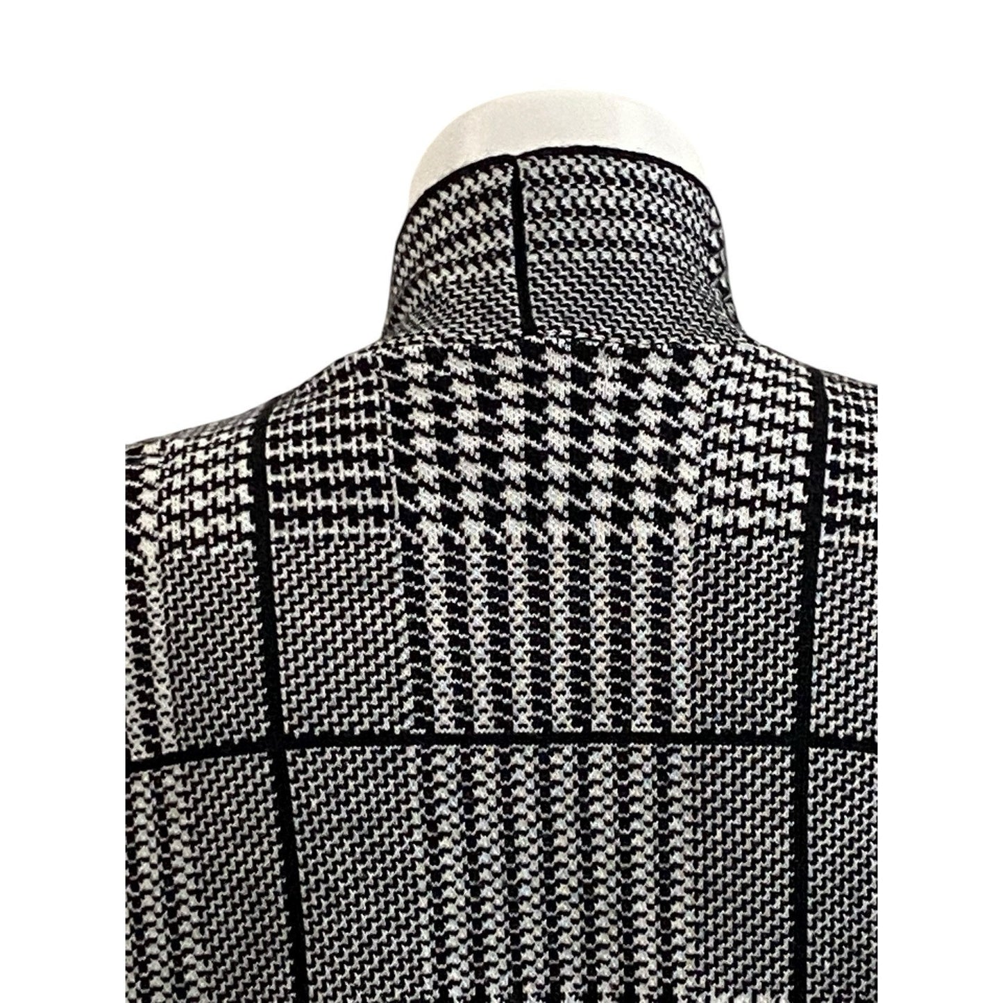 Size Petite Large Ella Emma Herringbone Cardigan Open Cardi Equestrian Classic