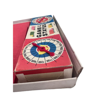 Game Of The States Milton Bradley 1978 RARE Vintage Family Student USA Map 4920