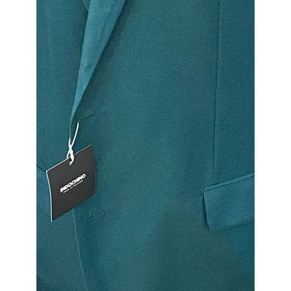 NEW Indochino Mens Teal Green Silk Linen Newbury Blazer Jacket Sz 52
