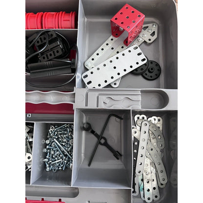 Meccano Motorized Remote Control Erector Set #416460 Preowned Case