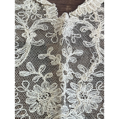 Antique Vintage Lace Collars And ScrapsVictorian Ivory Edwardian Sewing