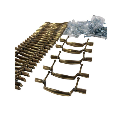 KBC Brass plated Cabinet Drawer Pulls 32 Pc Lot KBC PN# N18230 3" On Center