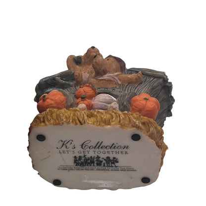 K's Collection Halloween Indoor Decor Bear Figurine Set Trick or Treat Costumes