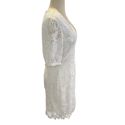 Size Medium Fate Night Of Elegance Lace White Dress NWT