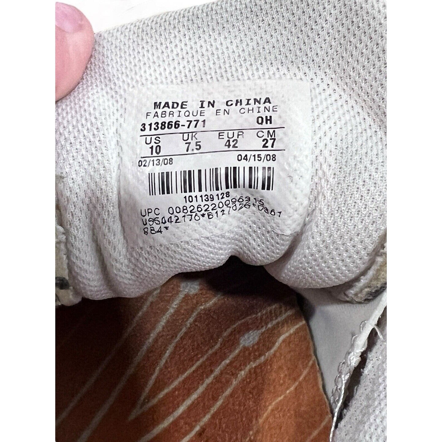 10 Nike Air Max 95 Leo Gold Red Multicolor 313866-771 Women’s 7.5 UK 2008