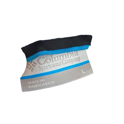 Columbia Vest Mens L Navy Full Zip Fleece Soft Blue Outdoors