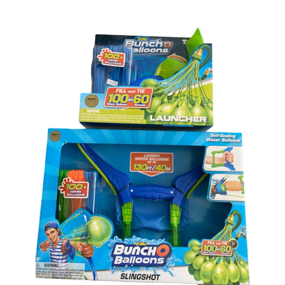 Zuru Bunch O Balloons Slingshot And Launcher Water Balloon Shooter Toy Play Set