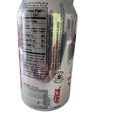 Diet Coke Can Coca Cola Holiday Polar Bear Give Live Love Collector 2007 Empty