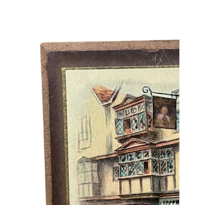 Vintage 5x4Currier Mounted print The King’s Head Chigwell Maypole Barnaby Ridge