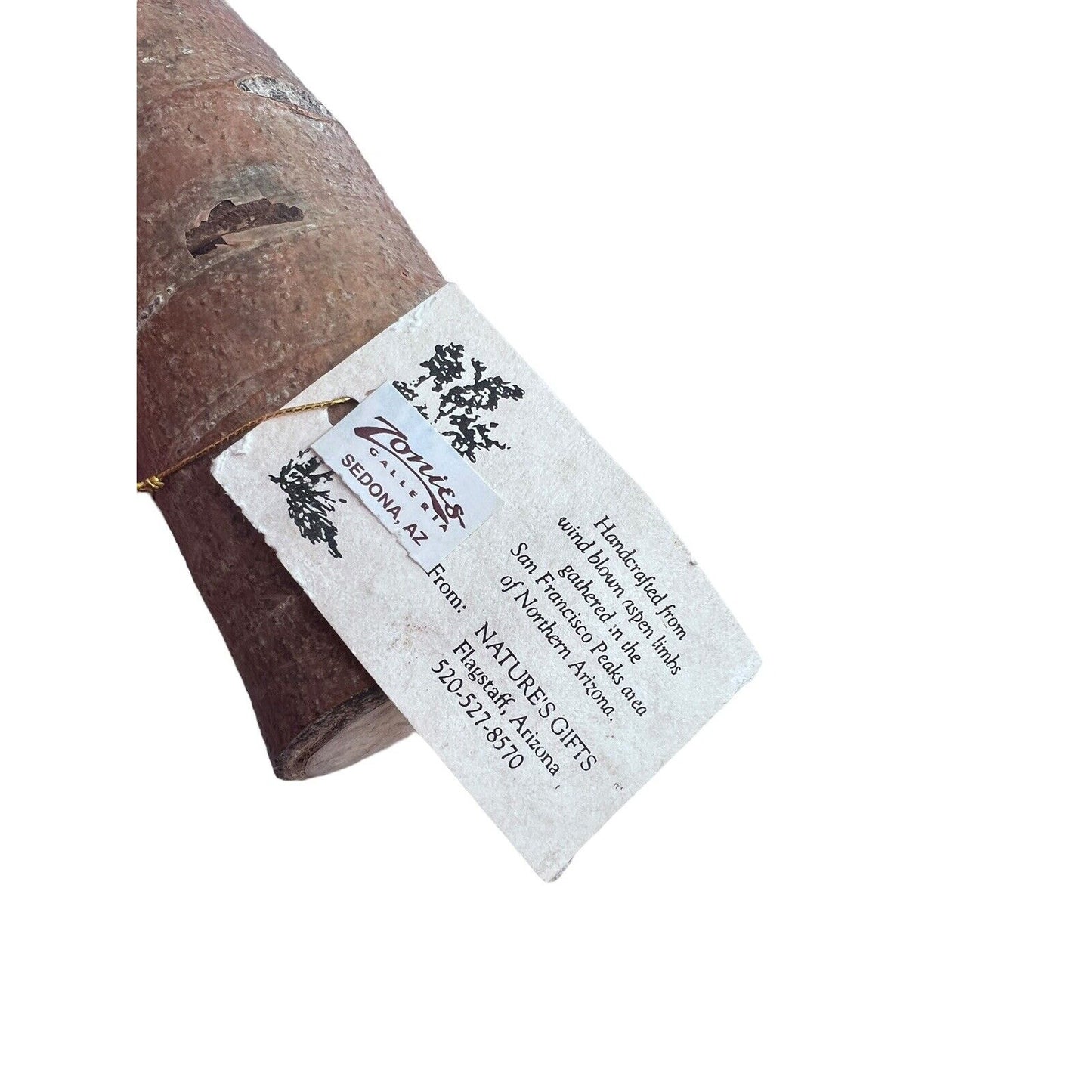 Aspen Candle Holder Natural Branch Arizona Zonie’s Gallery New