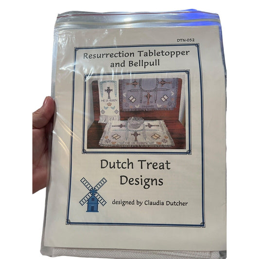 Claudia Dutcher Treat Designs Resurrection Table-topper Cross Stitch Kit Bell