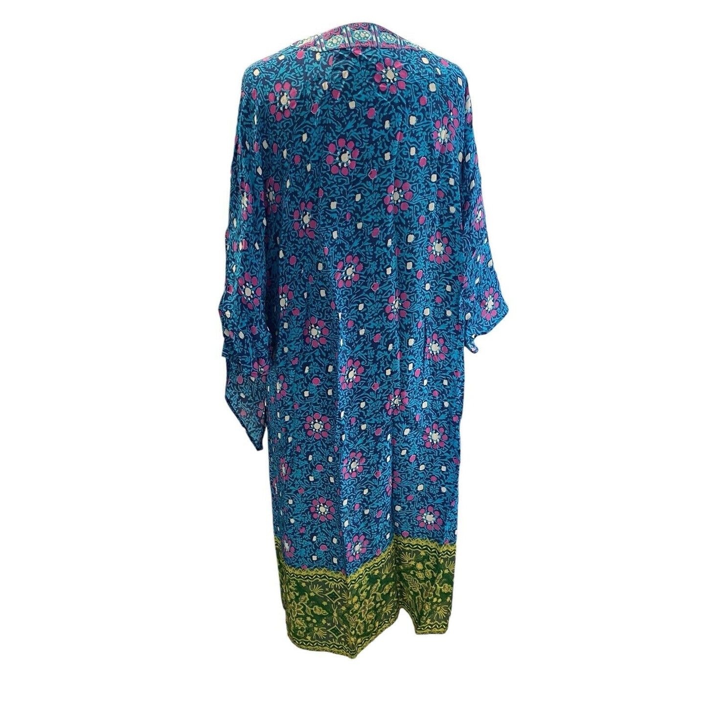 Size XS/S Sundance Catalog Bustling Blooms Kimono Open Cardigan Cardi
