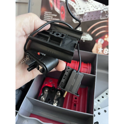 Meccano Motorized Remote Control Erector Set #416460 Preowned Case