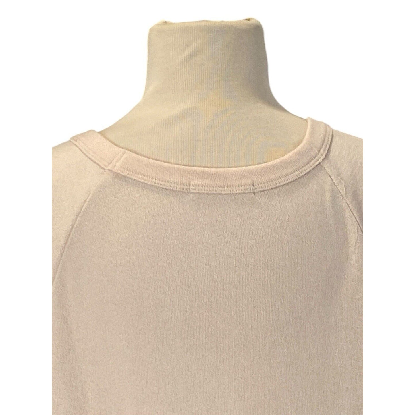 Byron Bay Women’s Blush Solid Soft Pullover Sweater Long Sleeve No Size Tag