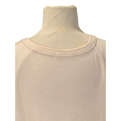 Byron Bay Women’s Blush Solid Soft Pullover Sweater Long Sleeve No Size Tag