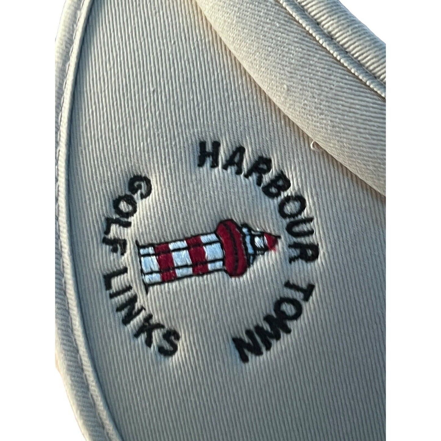 Harbour Town Golf Links Women's Visor Ahead Tan Embroidered Hilton Head Island