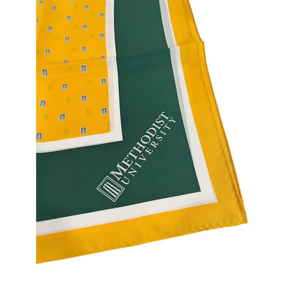 Vineyard Vines Square Scarf Silk NEW Methodist University GB Packers Colors