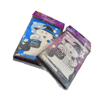 Ghost Halloween Candy Trick Or Treat Bags Two Sets Of 40ct NOS Multicolor