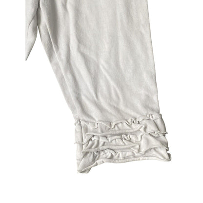 Size 7/8 Kelly's Kids Girls Green Tunic Ruffle Pant Outfit 2 Piece Shirt & Pants