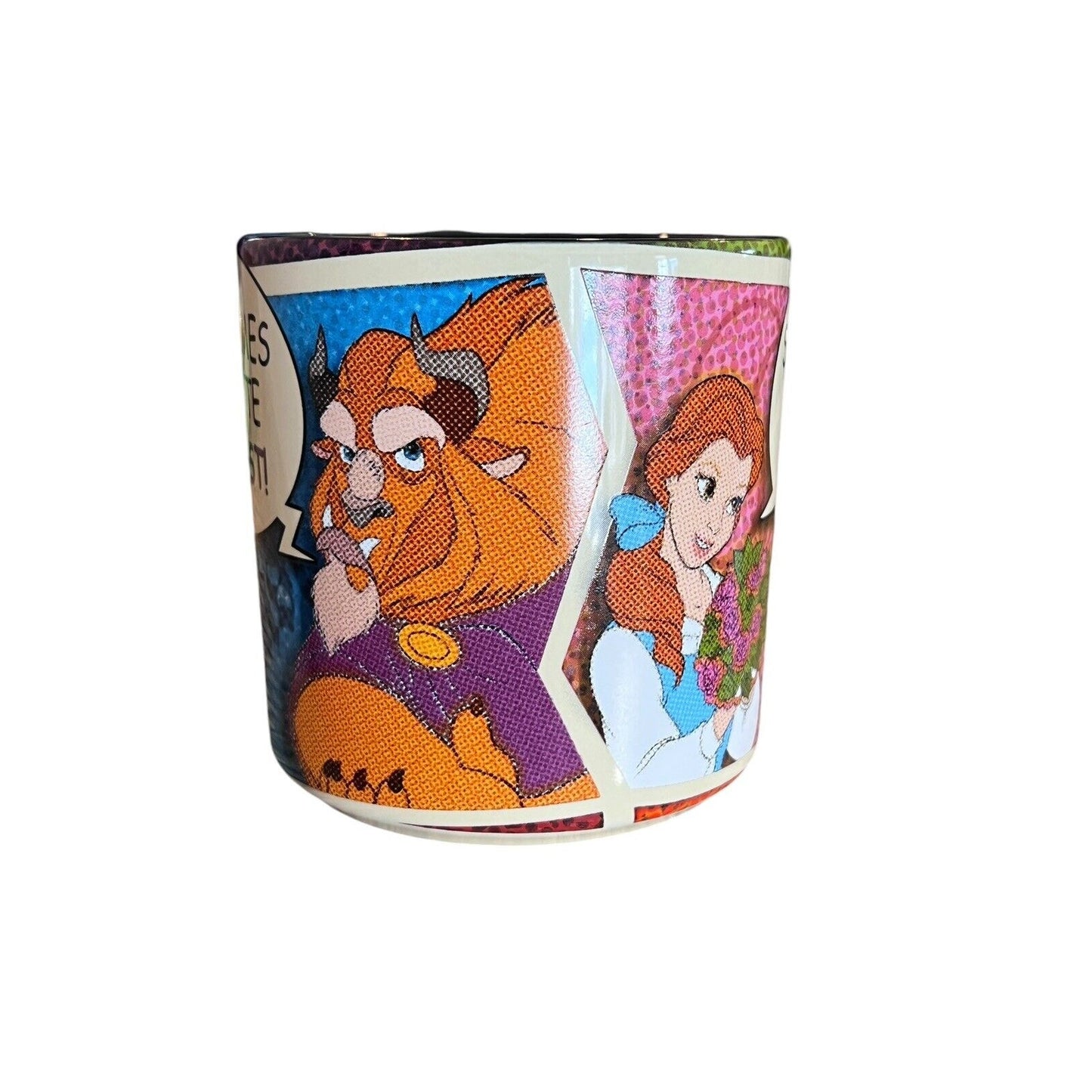 Disney Parks Belle Beauty and the Beast Coffee Tea Mug Cup Disneyland World Walt